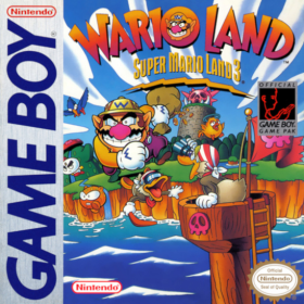 Wario Land: Super Mario Land 3 box art (GB)